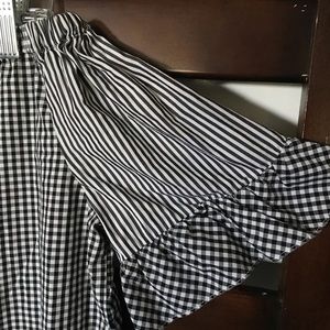 Gingham off the shoulder summer dress by BUFFALO